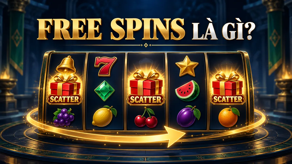 Free Spins Là Gì? Cách Vòng Quay Miễn Phí Hoạt Động — hình minh họa giáo dục