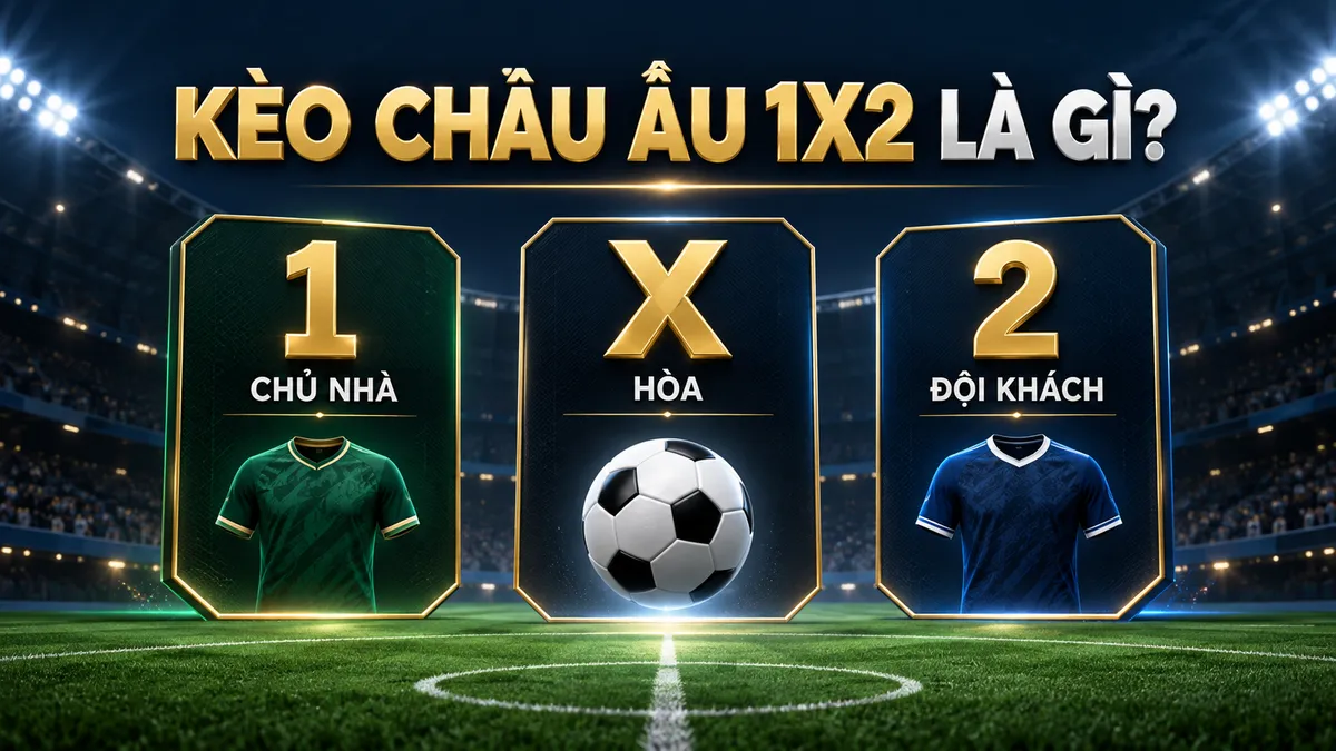 Kèo Châu Âu 1X2 Là Gì? Cách Đọc Kèo — hình minh họa giáo dục
